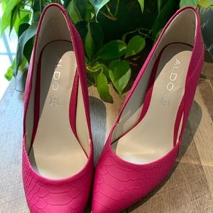 Pink ALDO stilettos